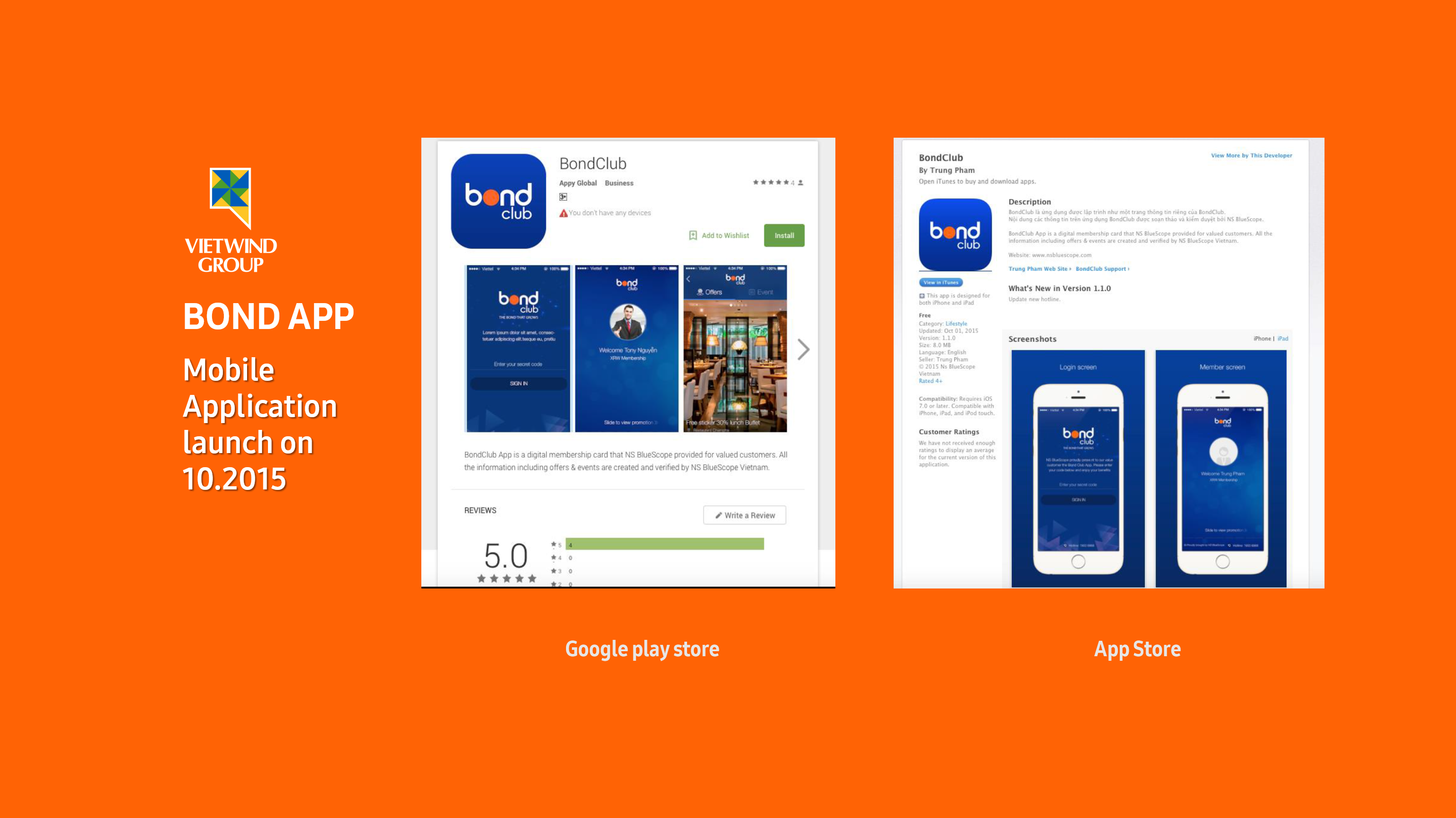 The platform that Bond privilege, easy to use.