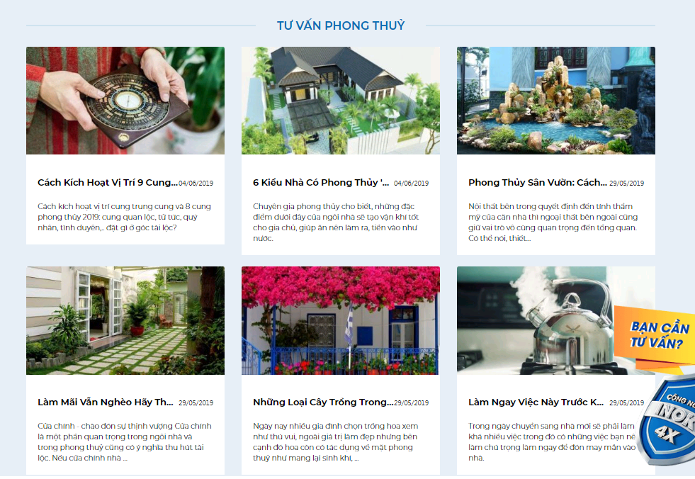 Feng shui consultation